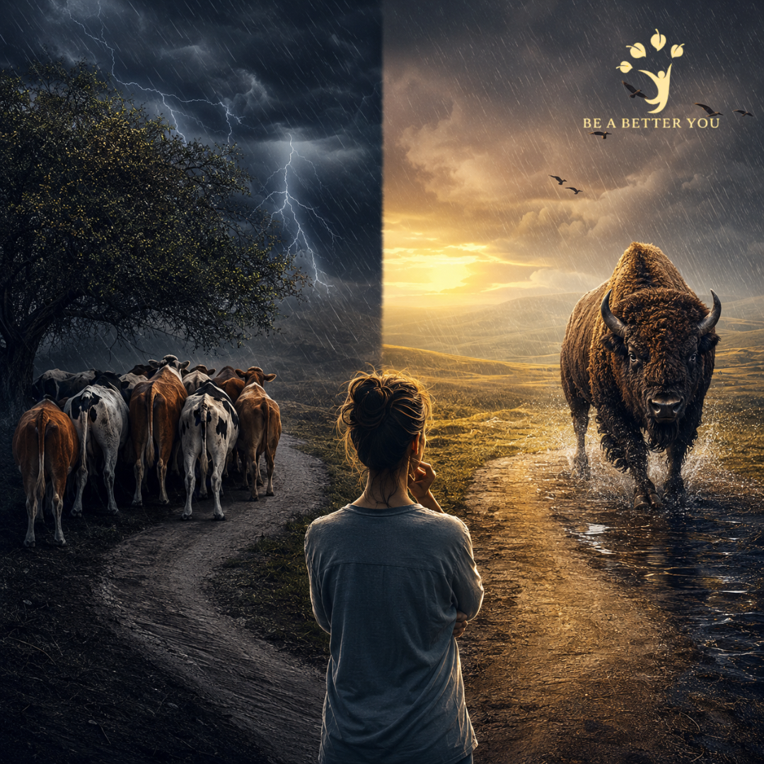 Cow vs Bison: Which Mindset Do You Default To?